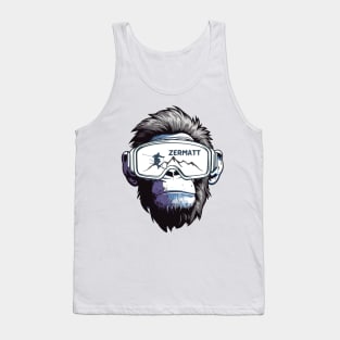 Ski Zermatt Switzerland Tank Top